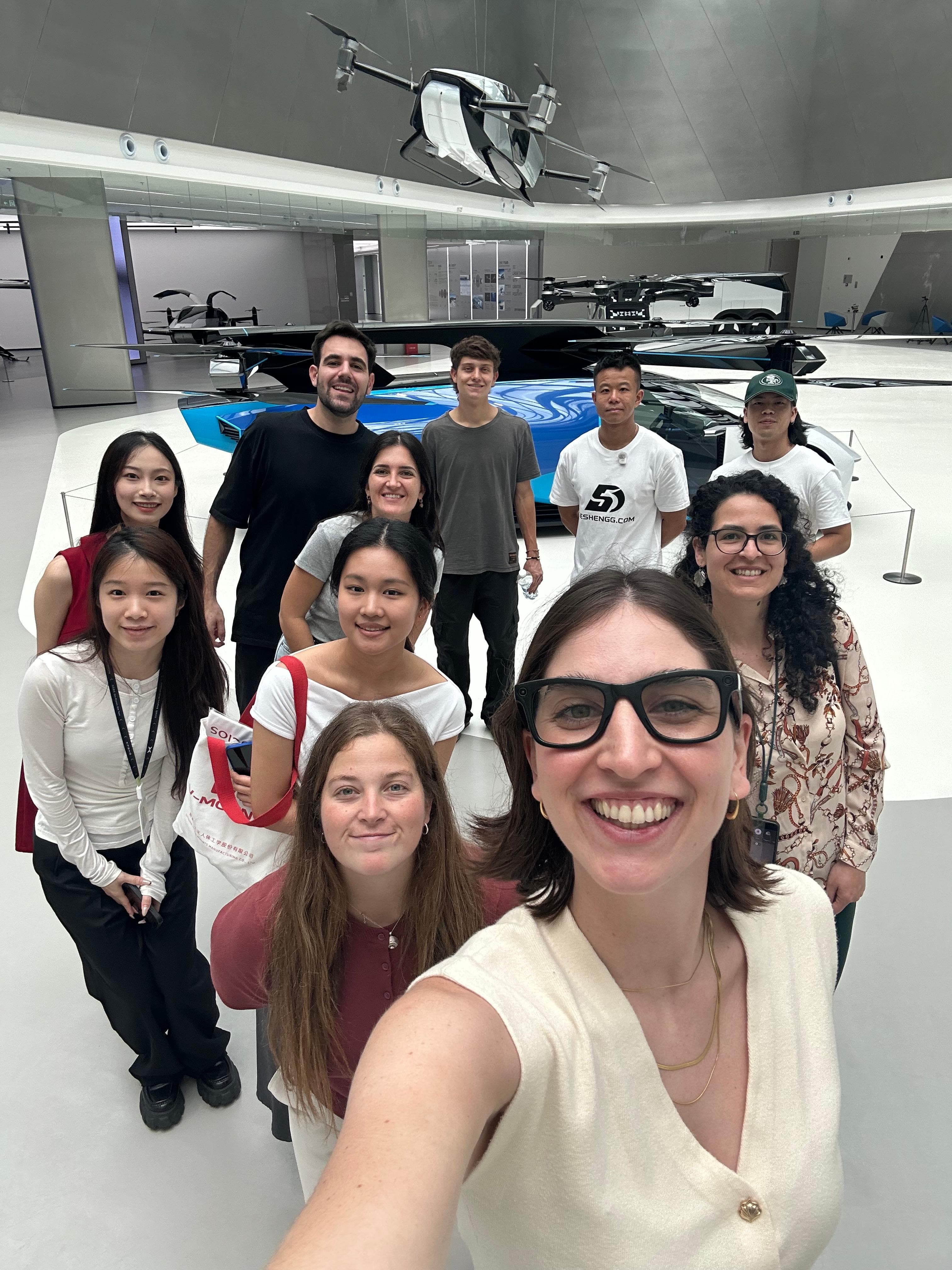 Equipo Nihao en experiencia empresarial en China